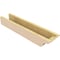 Ekena Millwork 6in. W x 4in. H x 28in. L Carmel Woodgrain TimberThane Rafter Tail, Primed Tan RFTUR06X04X28CARRCPR - alternate 6